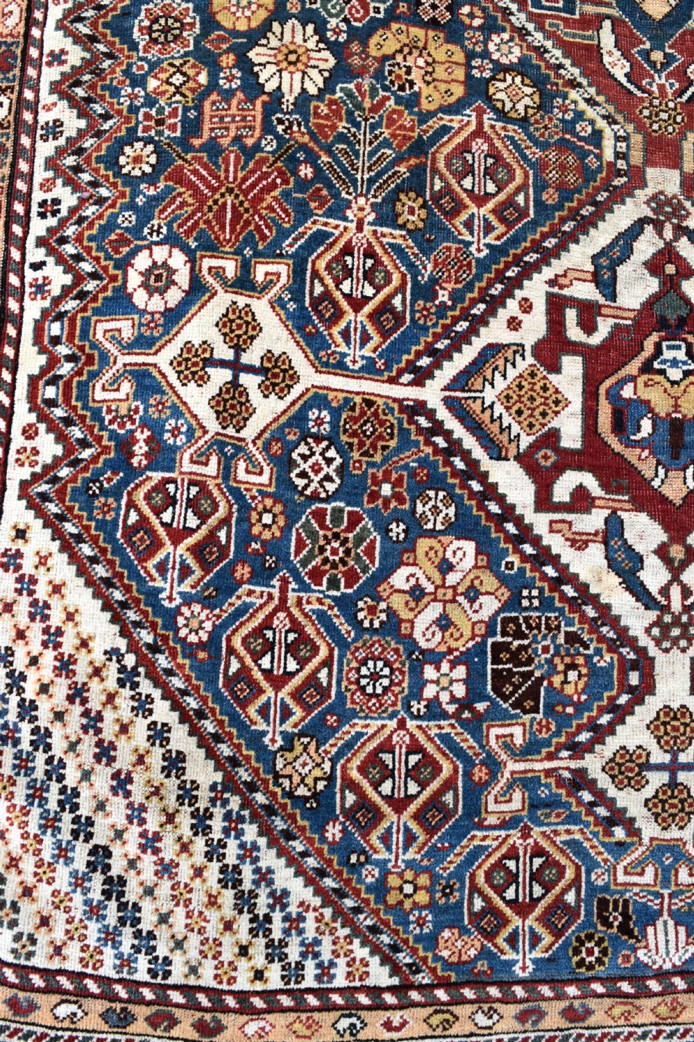 Antique Qasgai carpet 259x153cm View V