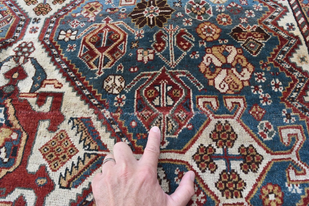 Antique Qasgai carpet 259x153cm View VII