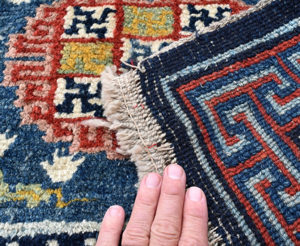 Antique Tibetan meditation mat 68x53cm View III