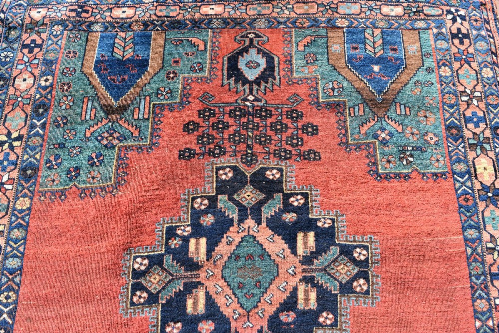 Antique Afshar rug 149x134cm View IV