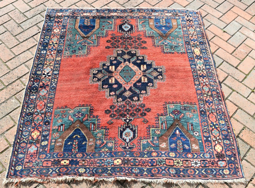 Antique Afshar rug 149x134cm View VII