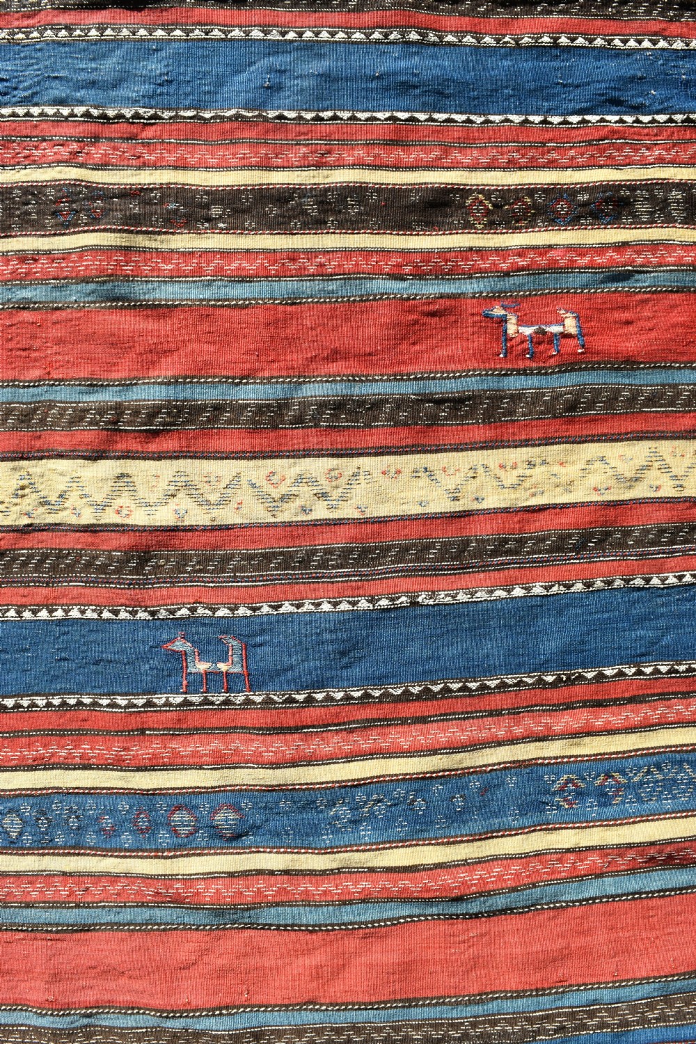 Fine Antique Azeri Kilim 302x198cm View II