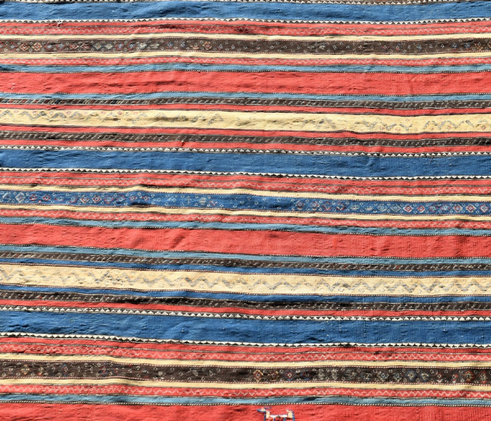 Fine Antique Azeri Kilim 302x198cm View VI