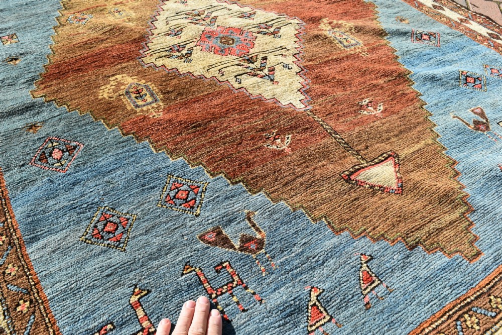 Antique Persian Mei Mei rug 185x141 View III
