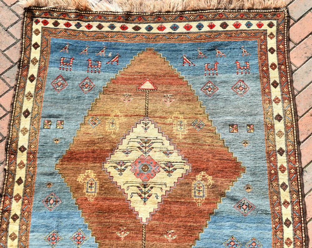 Antique Persian Mei Mei rug 185x141 View IX