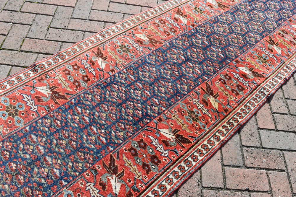 Antique North West Persian narrow runner 407x88cm View V