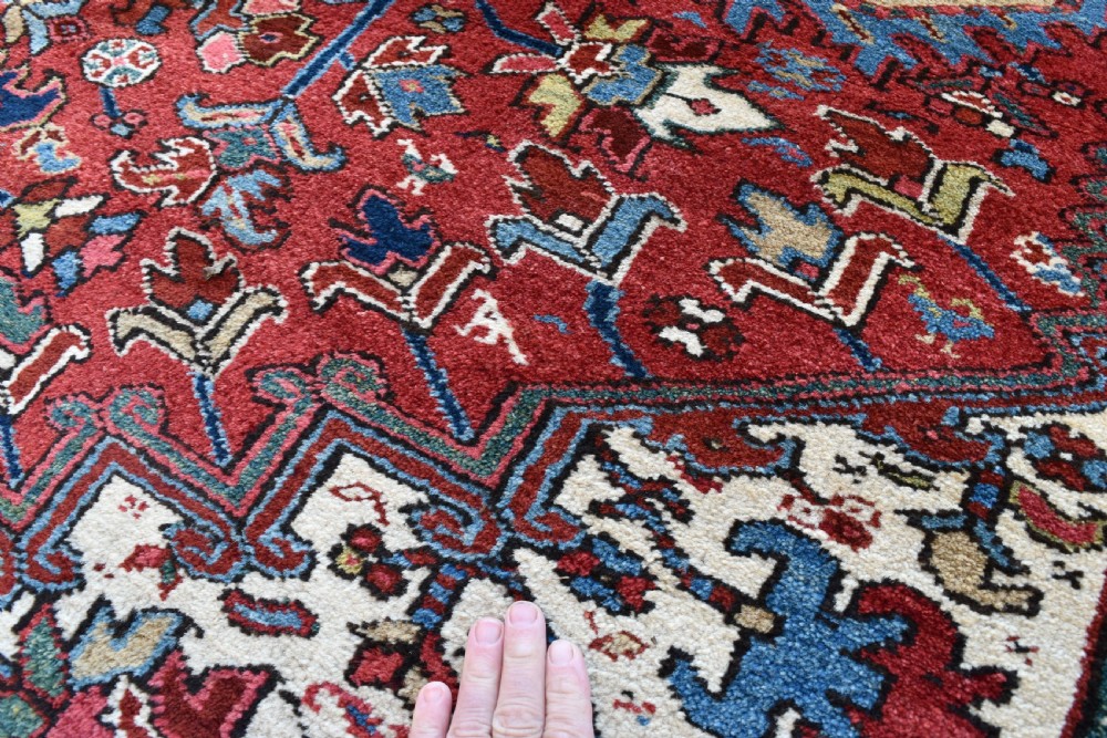 Old Heriz carpet 318x249cm View IV