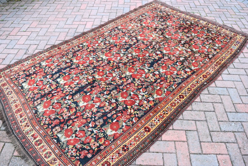 Fine antique Khamseh carpet 288x166cm View V