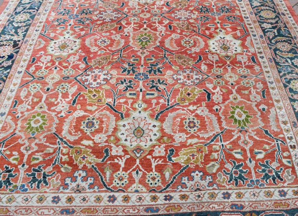 Good Antique Ziegler Mahal carpet 350x268cm View II