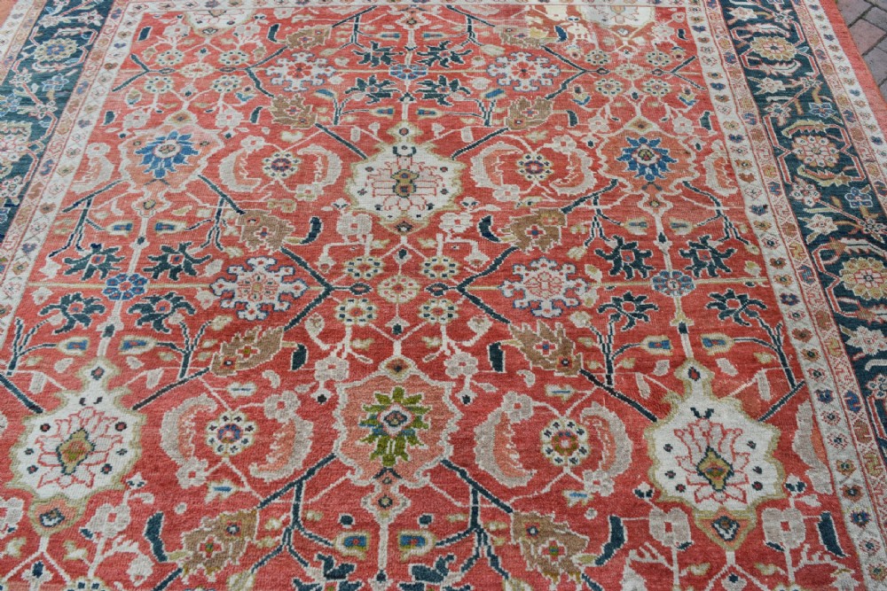 Good Antique Ziegler Mahal carpet 350x268cm View III
