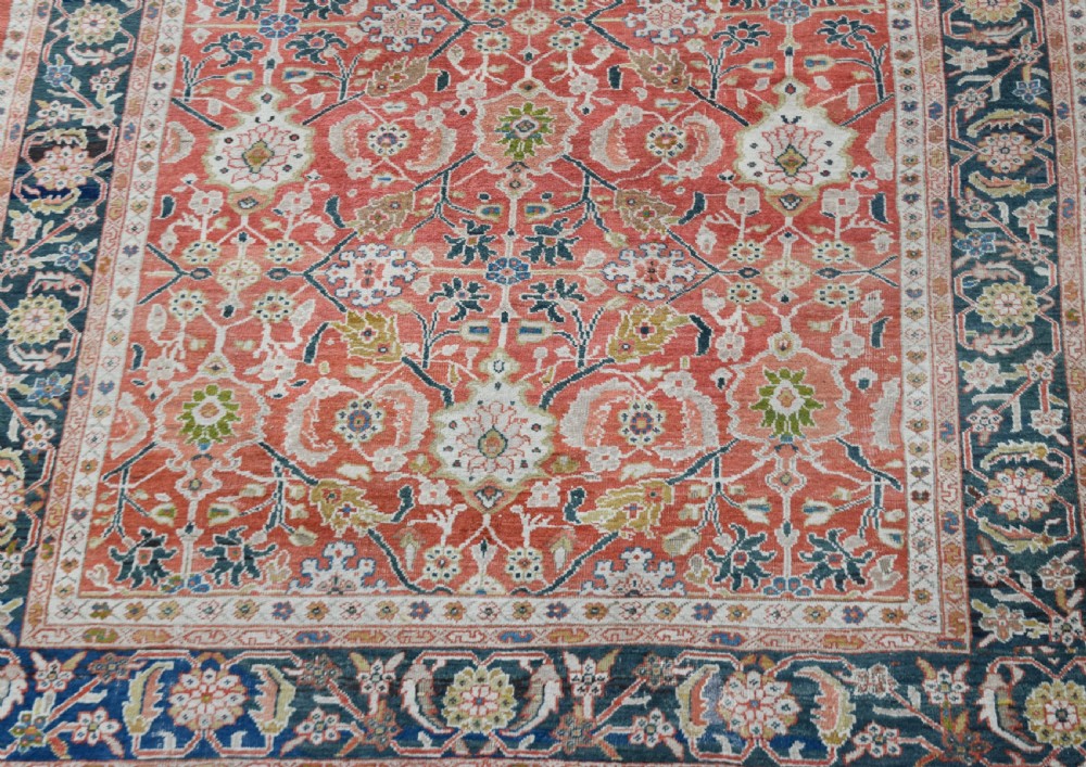 Good Antique Ziegler Mahal carpet 350x268cm View IV