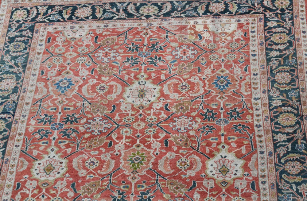 Good Antique Ziegler Mahal carpet 350x268cm View V
