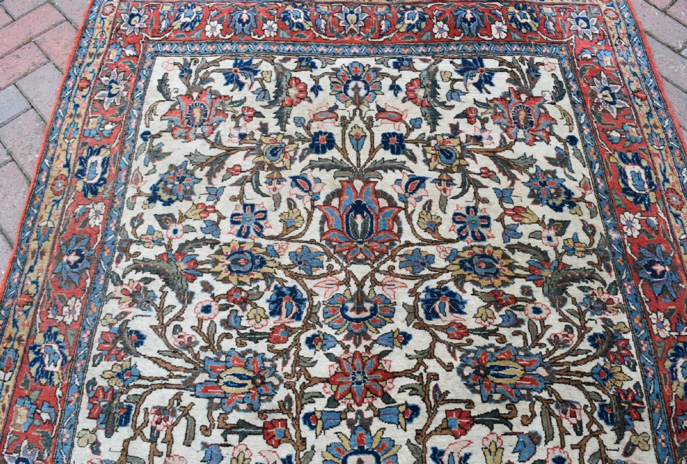 Old Persian Qum rug 208x138cm View III