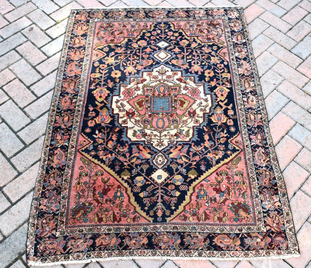 Antique Persian Sarouk rug 150x105cm