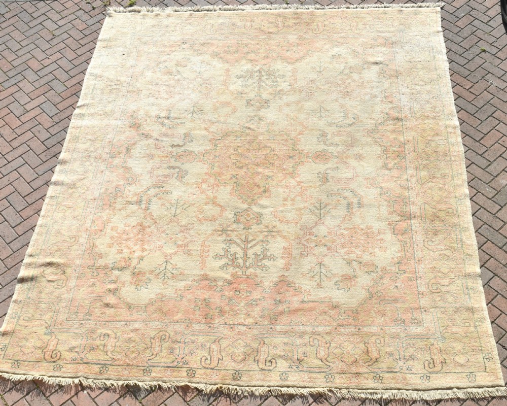 Old Turkish Ushak carpet 366x307cm