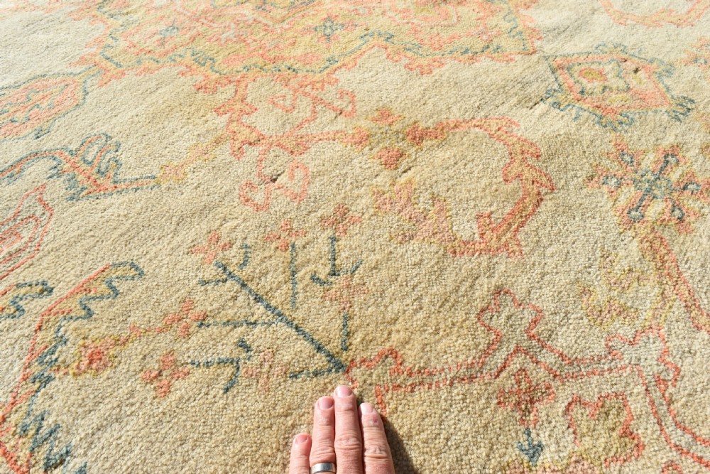 Old Turkish Ushak carpet 366x307cm View III