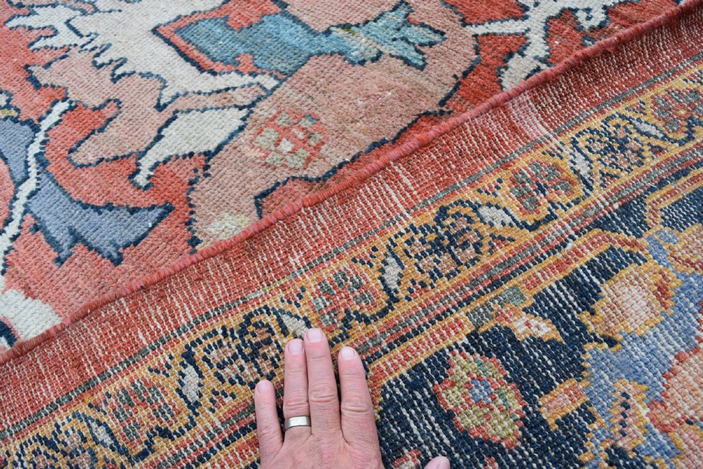 very large antique Ziegler carpet 545x403cm View V