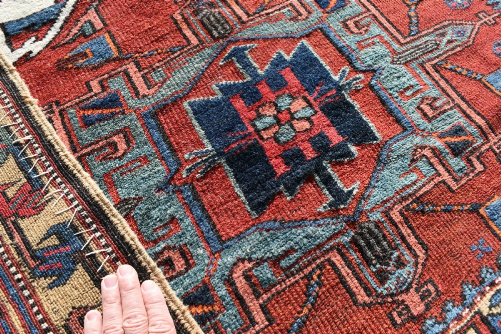 Antique karaja (Barjid) rug 206x145 View VI