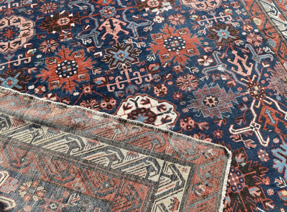 Antique Caucasian Kuba carpet 339x186cm View XI