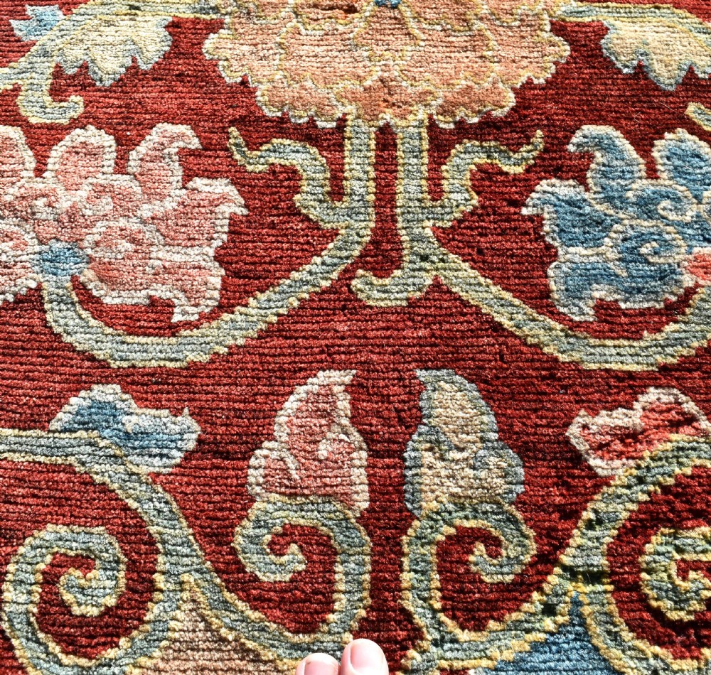 Antique Tibetan seating Mat 82x56cm View III