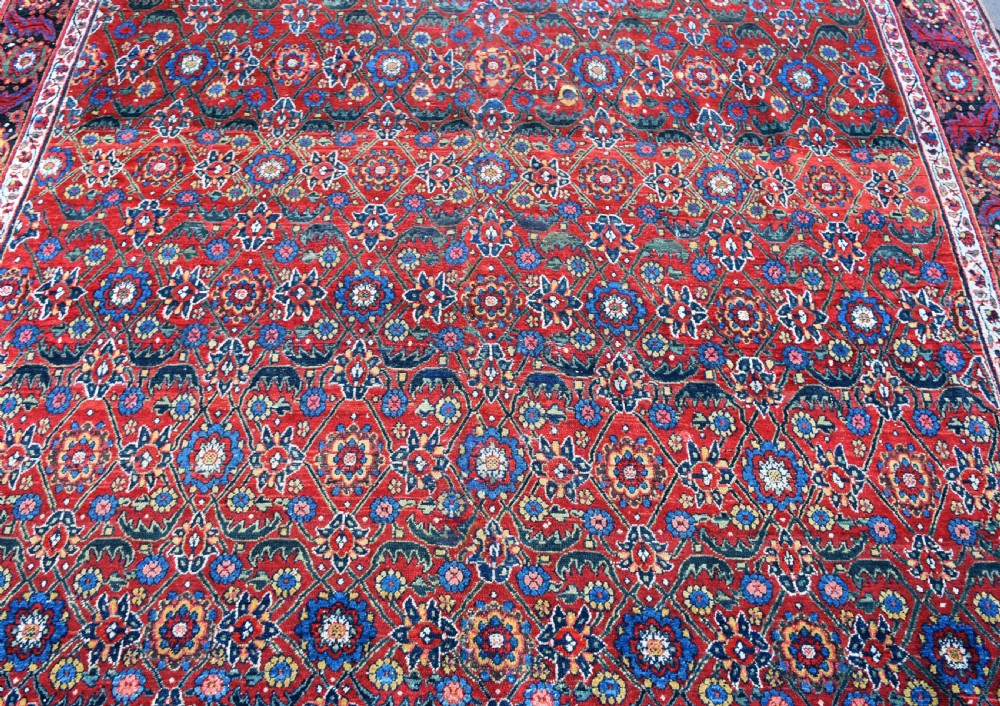 Early North West Persian Kelleh carpet 613x214cm View III
