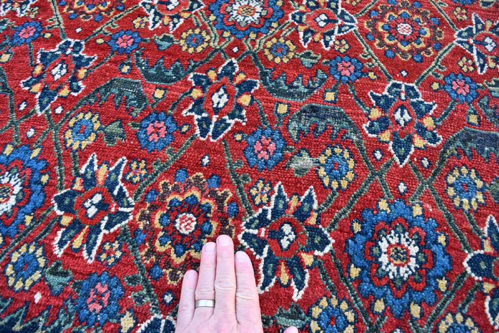 Early North West Persian Kelleh carpet 613x214cm View IV