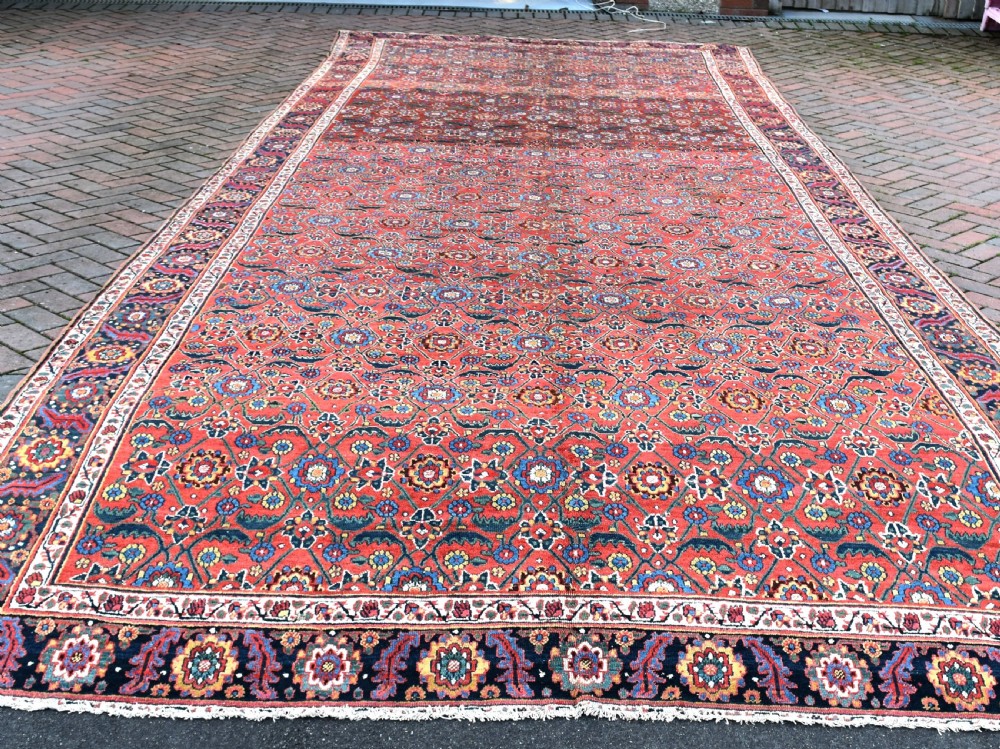 Early North West Persian Kelleh carpet 613x214cm View V