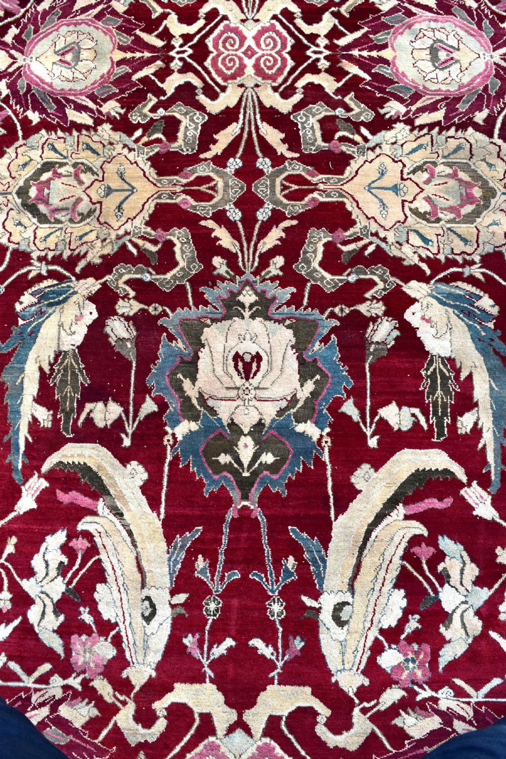Antique Agra carpet 420x382cm View II