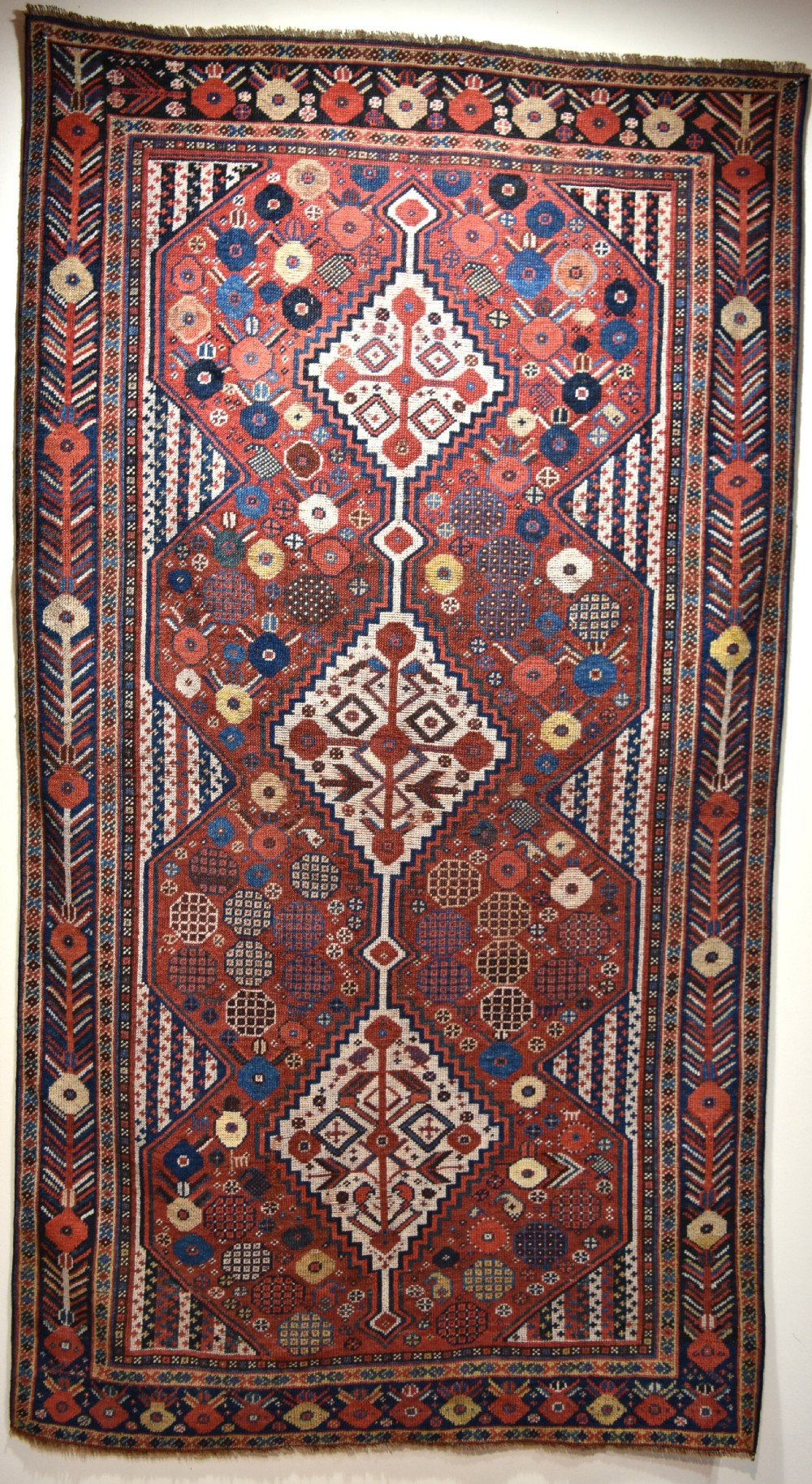 Khamseh tribal rug  217x124 cm