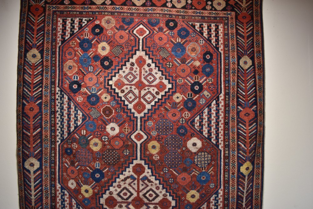 Khamseh tribal rug  217x124 cm View III