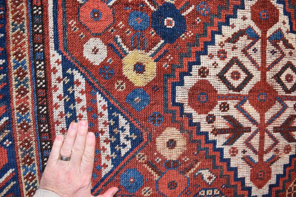 Khamseh tribal rug  217x124 cm View IV