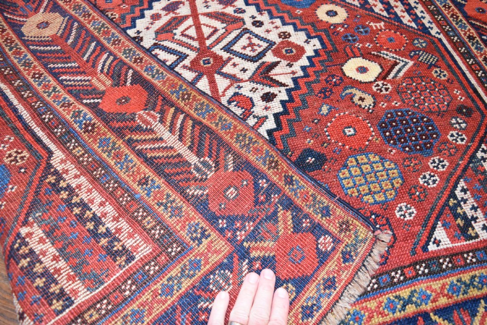 Khamseh tribal rug  217x124 cm View VIII