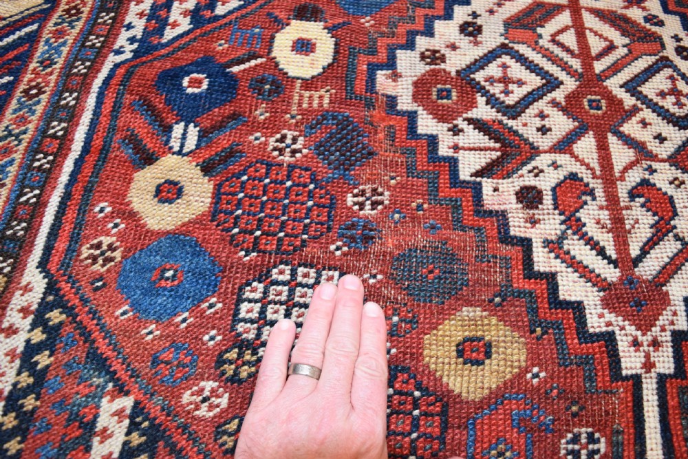 Khamseh tribal rug  217x124 cm View IX
