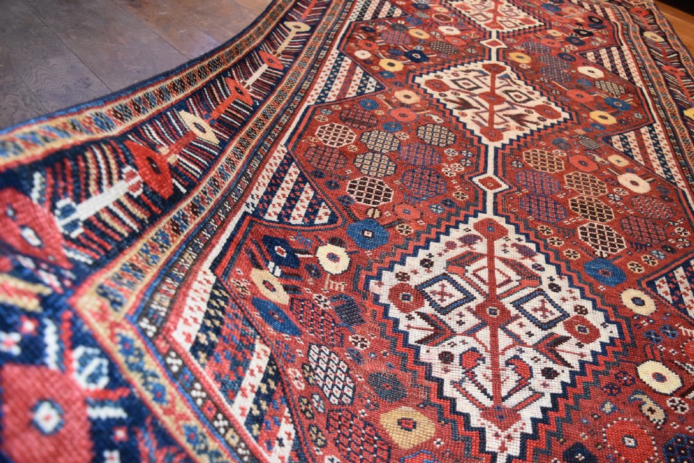 Khamseh tribal rug  217x124 cm View X