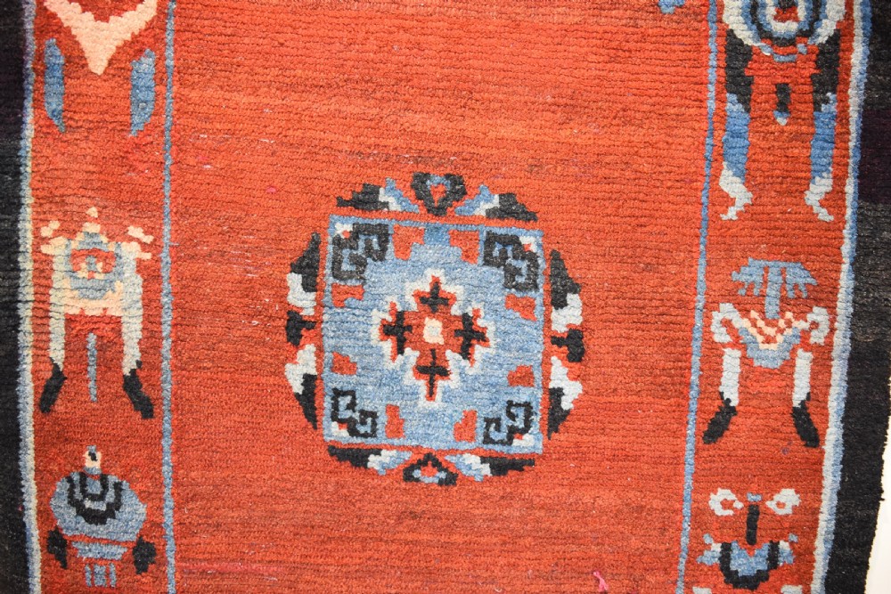 Antique Tibetan rug 204x120 CM View II