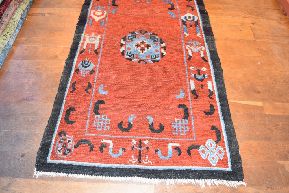 Antique Tibetan rug 204x120 CM View VII