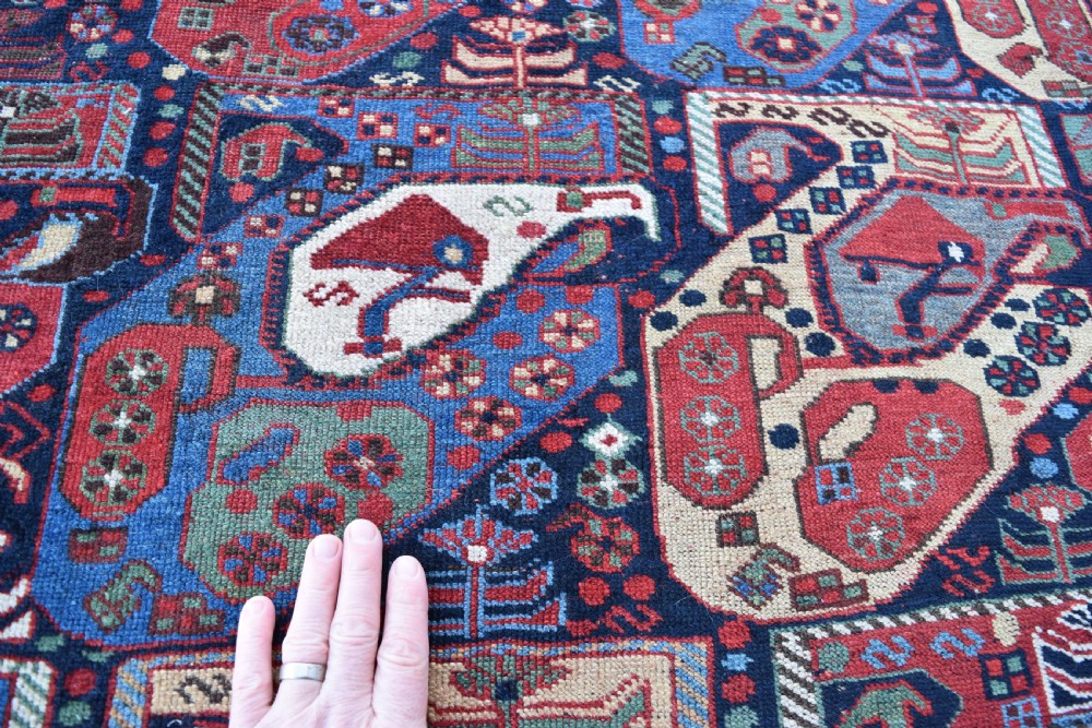 Fine antique Khamseh tribal rug 206x104cm View IX