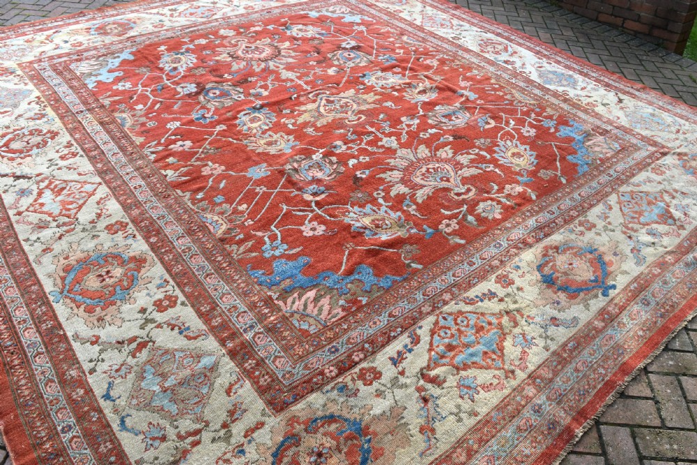 Antique Ziegler carpet 400x380cm View III