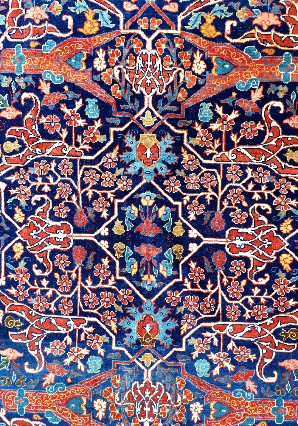 Fine antique Tabriz carpet 384x279cm View III
