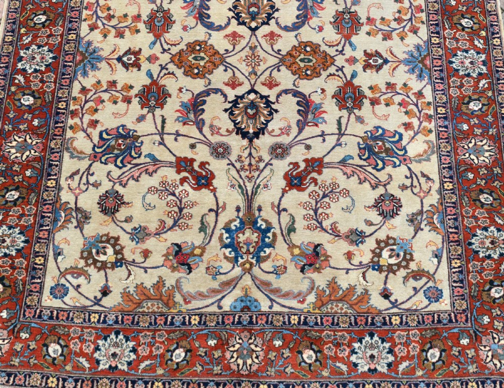 Old Tabriz carpet 355x278 View II
