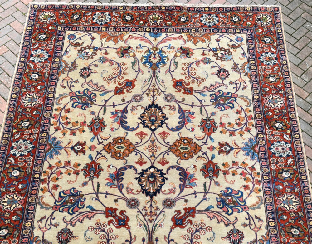 Old Tabriz carpet 355x278 View III