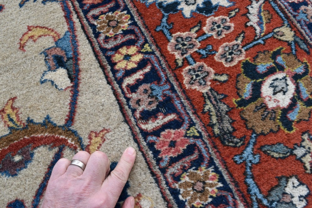 Old Tabriz carpet 355x278 View VII