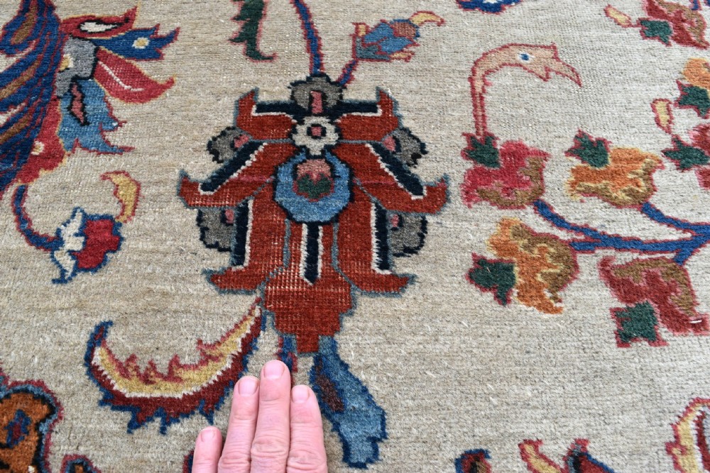 Old Tabriz carpet 355x278 View X