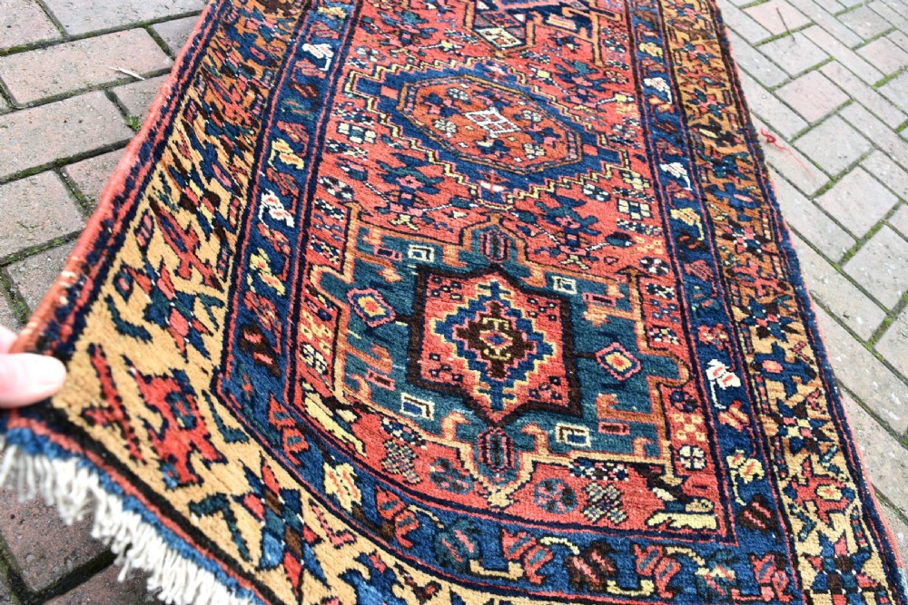 Antique Heriz narrow runner 472x86 cm View VII