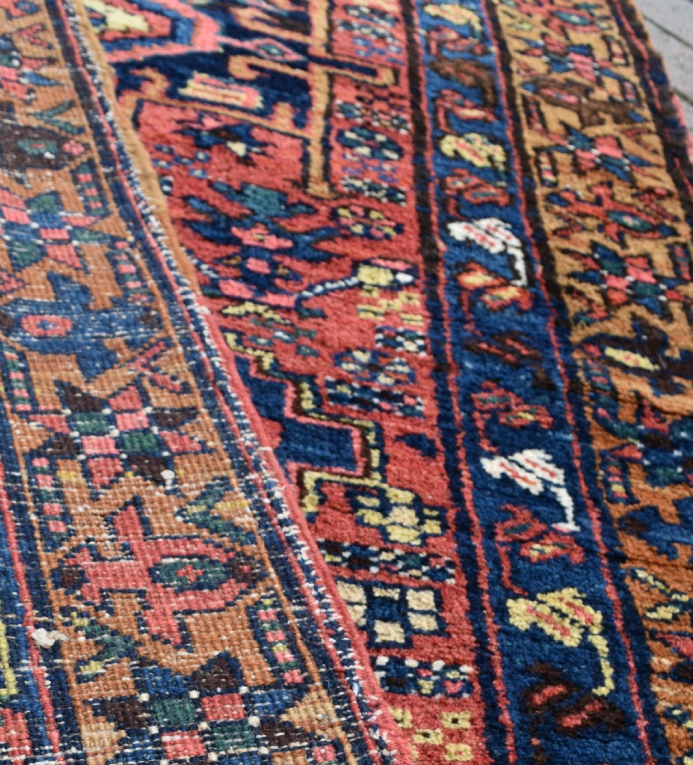 Antique Heriz narrow runner 472x86 cm View IX