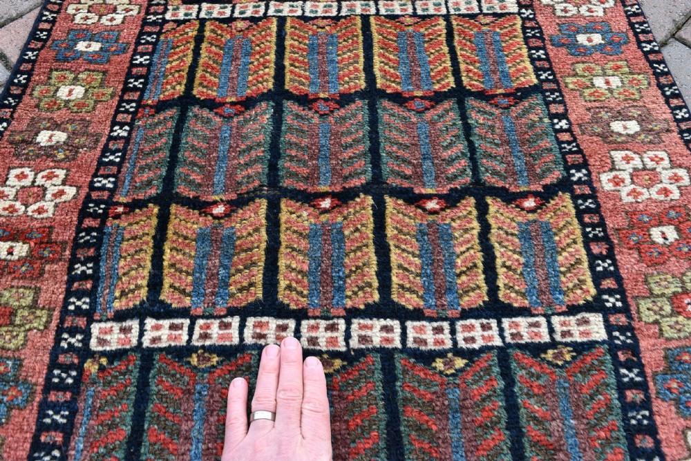 Antique Sinjabi Kurd narrow runner 446x73cm View IV