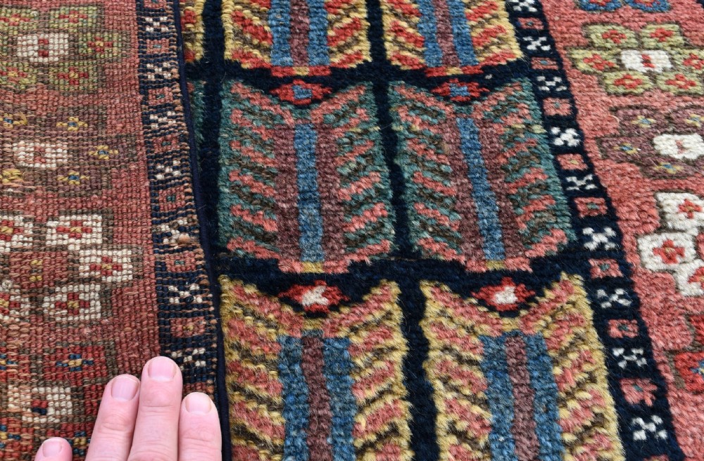 Antique Sinjabi Kurd narrow runner 446x73cm View V