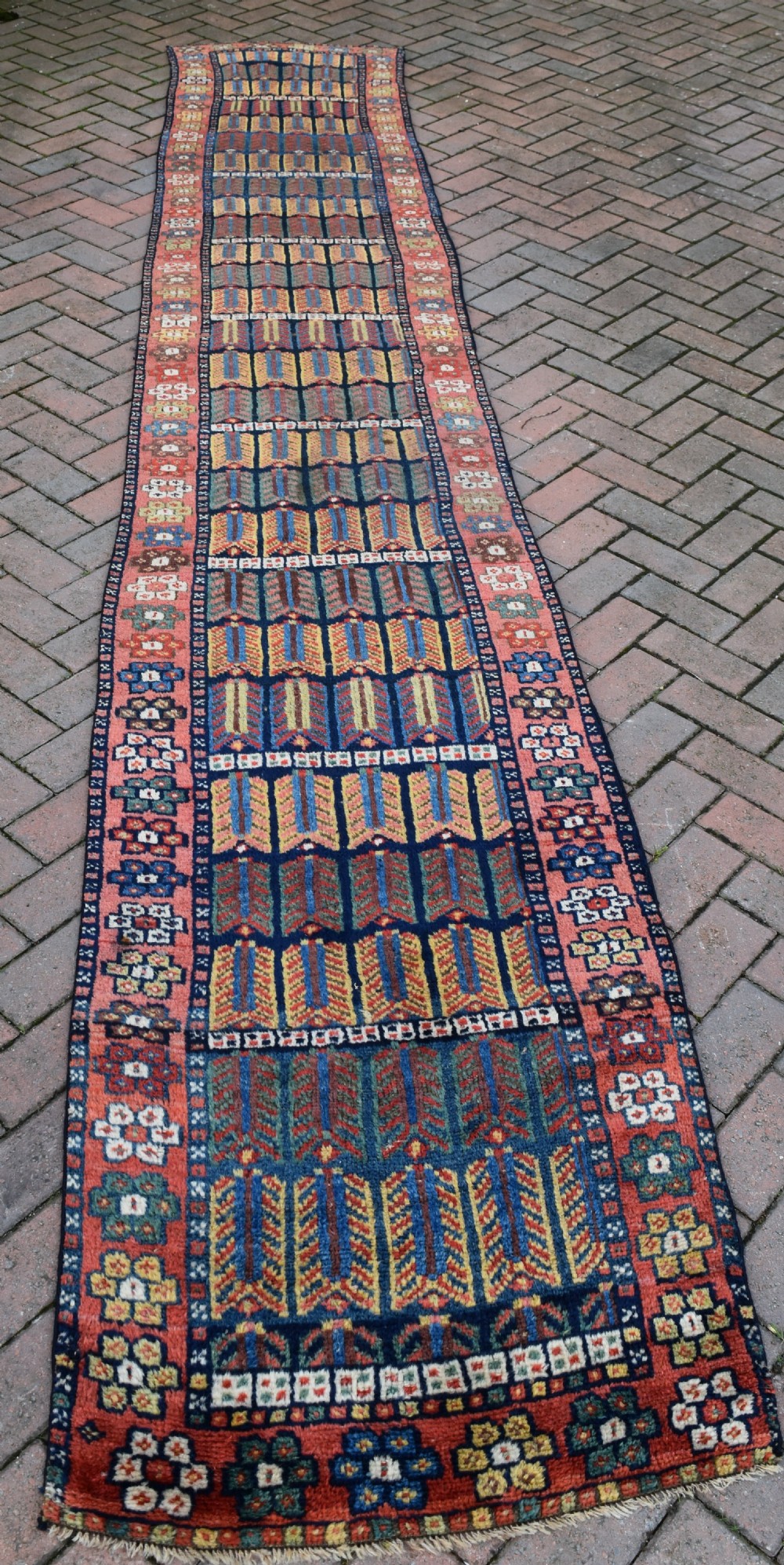 Antique Sinjabi Kurd narrow runner 446x73cm View VI