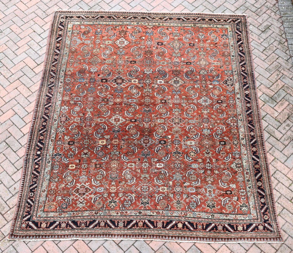 Antique Red ground Ferahan carpet 305x208cm