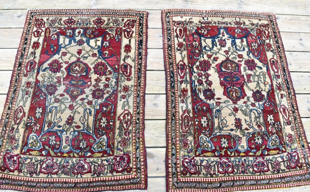 Isfahan rug (one of a pair) 115x80cm View VIII